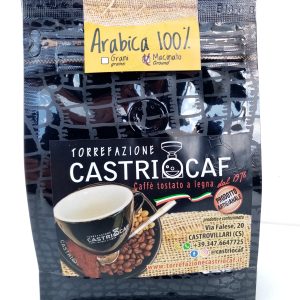 arabica 100% in grani o macinato da 250g